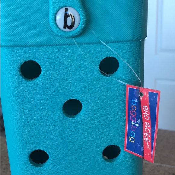 BYO Bogg Wine Tote - Turquoise and Caicos - Picture 7 of 8
